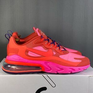Nike AIR MAX 270 REACT 'ELECTRONIC MUSIC MYSTIC RED ‘ sneaker shoes mens size 12